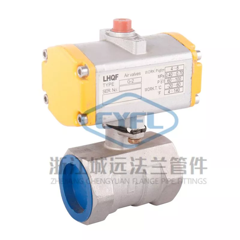 1PC Pneumatic Ball Valve